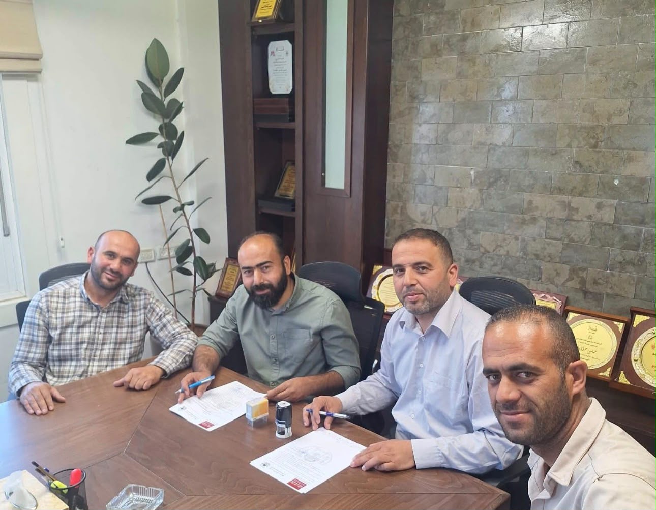 Signing an Agreement for the Development and Rehabilitation of the Internal Water Network _Main Transmission Line (Third Phase)